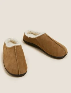 Suede Mule Slippers -Marksandspencer Sale Store SD 03 T03 4130S VS X EC 2