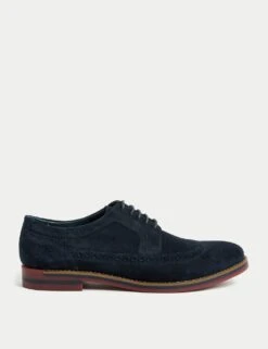 Suede Brogues