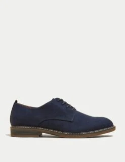 Faux Suede Derby Shoes