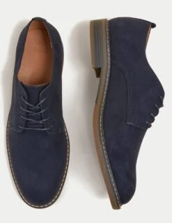 Faux Suede Derby Shoes -Marksandspencer Sale Store SD 03 T03 5089 F0 X EC 1