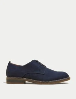 Faux Suede Derby Shoes -Marksandspencer Sale Store SD 03 T03 5089 F0 X EC 3