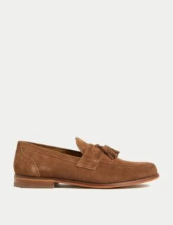 Suede Loafers