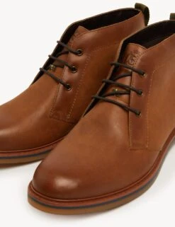 Leather Chukka Boots -Marksandspencer Sale Store SD 03 T03 5646 VS X EC 1