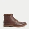 Leather Brogue Boot -Marksandspencer Sale Store SD 03 T03 5654 N0 X EC 0