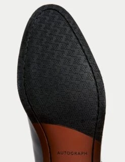 Leather Double Monk Strap Shoes -Marksandspencer Sale Store SD 03 T03 6605 Y0 X EC 3