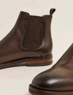 Leather Chelsea Boots -Marksandspencer Sale Store SD 03 T03 6923 N3 X EC 90