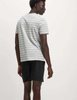 Pure Cotton Striped Pyjama Set -Marksandspencer Sale Store SD 03 T07 0003 T4 X EC 3