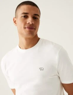 Pure Cotton Elephant Print Pyjama Set -Marksandspencer Sale Store SD 03 T07 0030 J4 X EC 2