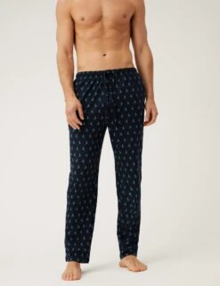 Pure Cotton Hummingbird Print Pyjama Set -Marksandspencer Sale Store SD 03 T07 0514 J4 X EC 2