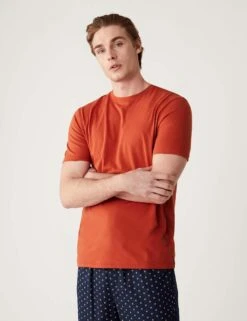 Pure Cotton Mosaic Print Pyjama Set -Marksandspencer Sale Store SD 03 T07 0518 P4 X EC 2