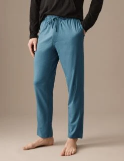 Supima® Cotton Blend Supersoft Pyjama Bottoms 7 Supima® Cotton Blend Supersoft Pyjama Bottoms -Marksandspencer Sale Store SD 03 T07 1253A H0 X EC 1