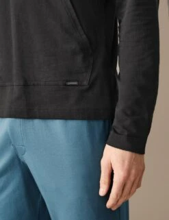 Supima® Cotton Blend Jersey Hoodie 8 Supima® Cotton Blend Jersey Hoodie -Marksandspencer Sale Store SD 03 T07 1259A Y0 X EC 2