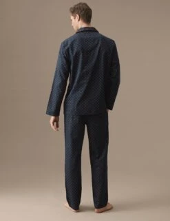 Cotton Rich Polka Dot Pyjama Set -Marksandspencer Sale Store SD 03 T07 1269A F4 X EC 3