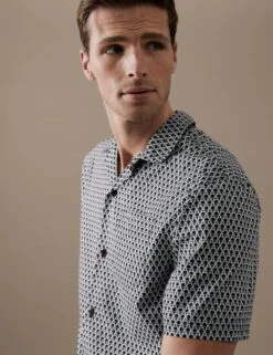 Cotton Rich A Print Pyjama Top