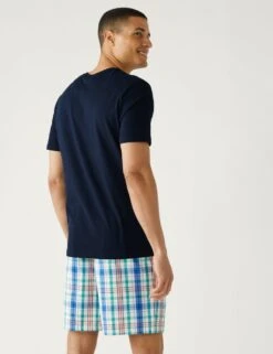 Pure Cotton Big Bear Graphic Pyjama Set -Marksandspencer Sale Store SD 03 T07 2187 F4 X EC 3