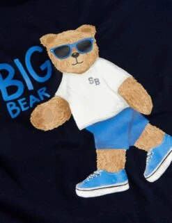 Pure Cotton Big Bear Graphic Pyjama Set -Marksandspencer Sale Store SD 03 T07 2187 F4 X EC 6