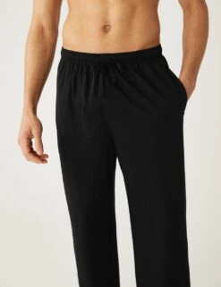 Cotton Rich Marl Effect Pyjama Set -Marksandspencer Sale Store SD 03 T07 3190 Y4 X EC 2