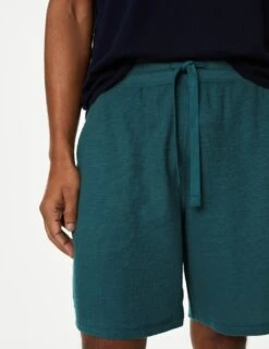 Pure Cotton Loungewear Shorts -Marksandspencer Sale Store SD 03 T07 3417 QB X EC 2