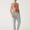 Pure Cotton Cuffed Loungewear Bottoms -Marksandspencer Sale Store SD 03 T07 3419 T4 X EC 0