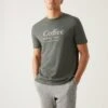 Pure Cotton Coffee Slogan Loungewear Top -Marksandspencer Sale Store SD 03 T07 3421 J4 X EC 0