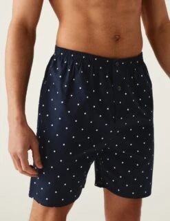 Pure Cotton Polka Dot Pyjama Set -Marksandspencer Sale Store SD 03 T07 4820 F4 X EC 1