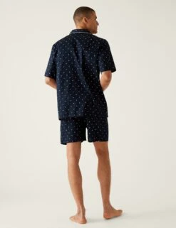 Pure Cotton Polka Dot Pyjama Set -Marksandspencer Sale Store SD 03 T07 4820 F4 X EC 2