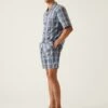 Pure Cotton Checked Pyjama Set -Marksandspencer Sale Store SD 03 T07 4821 E4 X EC 0