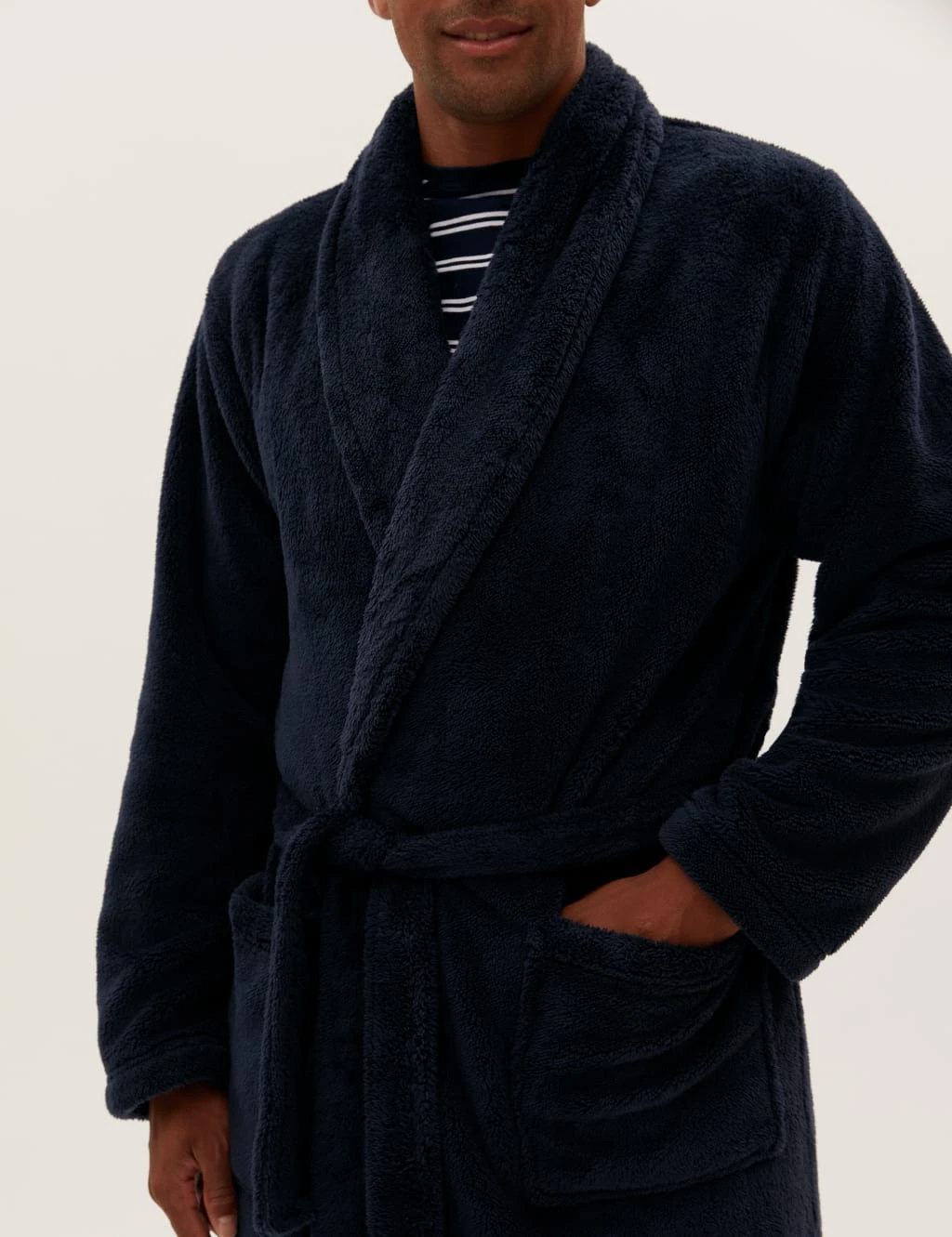 Fleece Dressing Gown 4 Fleece Dressing Gown - Image 4