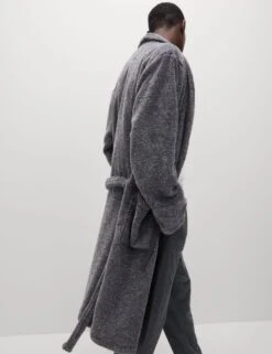 Fleece Supersoft Dressing Gown -Marksandspencer Sale Store SD 03 T07 6530 UT X EC 2