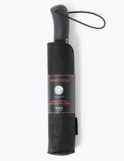 Recycled Polyester Rubber Handle Umbrella With Windtech™ -Marksandspencer Sale Store SD 03 T09 0002 Y0 X EC 3