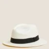Luxury Panama Hat -Marksandspencer Sale Store SD 03 T09 1226 V0 X EC 90