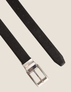 Leather Reversible Textured Belt -Marksandspencer Sale Store SD 03 T09 3218 YN X EC 2