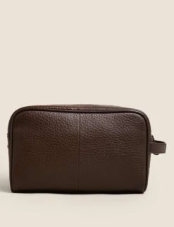 Leather Washbag -Marksandspencer Sale Store SD 03 T09 5371M N0 X EC 3