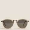 Round Polarised Sunglasses -Marksandspencer Sale Store SD 03 T09 6609 T0 X EC 0