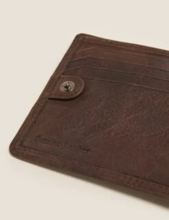 Leather Bi-Fold Cardsafe™ Wallet -Marksandspencer Sale Store SD 03 T09 7202 N0 X EC 2