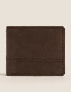 Leather Bi-Fold Cardsafe™ Wallet -Marksandspencer Sale Store SD 03 T09 7202 N0 X EC 3
