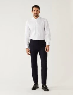 Regular Fit Pure Cotton Textured Shirt 8 Regular Fit Pure Cotton Textured Shirt -Marksandspencer Sale Store SD 03 T11 1227U Z0 X EC 1