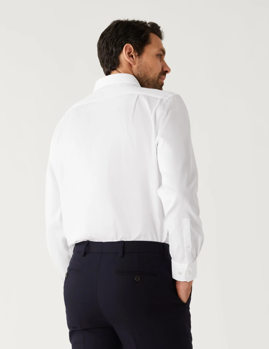 Regular Fit Pure Cotton Textured Shirt 5 Regular Fit Pure Cotton Textured Shirt - Image 5