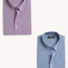 2pk Regular Fit Check Short Sleeve Shirts