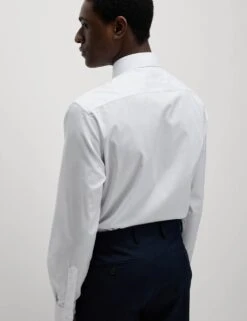 3pk Tailored Fit Long Sleeve Shirts -Marksandspencer Sale Store SD 03 T11 2310T Z0 X EC 4