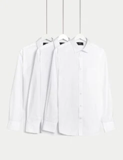 3pk Regular Fit Long Sleeve Shirts