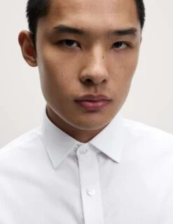 3pk Regular Fit Long Sleeve Shirts -Marksandspencer Sale Store SD 03 T11 2332 Z0 X EC 4