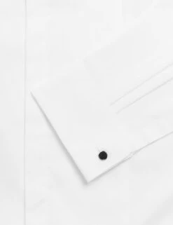 Tailored Fit Dinner Shirt With Bow Tie -Marksandspencer Sale Store SD 03 T11 7407T Z0 X EC 7