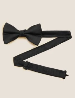 Tailored Fit Dinner Shirt With Bow Tie -Marksandspencer Sale Store SD 03 T11 7407T Z0 X EC 8