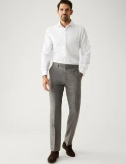 Regular Fit Pure Cotton Dinner Shirt -Marksandspencer Sale Store SD 03 T11 7500D Z0 X EC 2