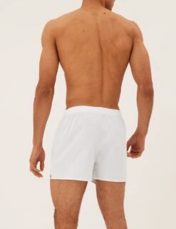 3pk Pure Cotton Woven Boxers -Marksandspencer Sale Store SD 03 T14 3510 Z0 X EC 1