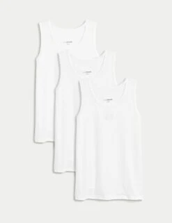 3pk Cool & Fresh™ Sleeveless Vests