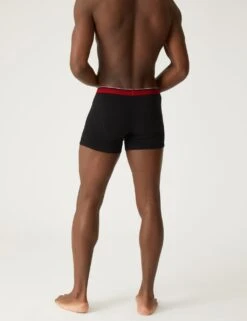5pk Cotton Stretch Cool & Fresh™ Trunks -Marksandspencer Sale Store SD 03 T14 4747S Y0 X EC 1