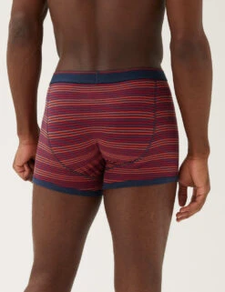 3pk Cotton Rich Cool & Fresh™ Striped Trunks -Marksandspencer Sale Store SD 03 T14 4750S B0 X EC 1