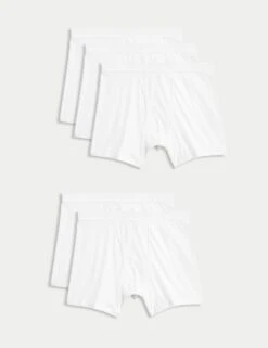5pk Pure Cotton Cool & Fresh™ Trunks 4 5pk Pure Cotton Cool & Fresh™ Trunks -Marksandspencer Sale Store SD 03 T14 4843F Z0 X EC 90